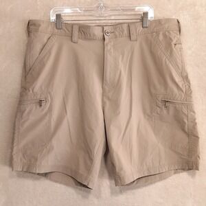 Weekender Mens Performance Shorts Sz.40x8/Beige/Casual Life/Outdoor/Chino-Khaki